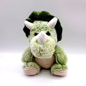 Best Made Toys Triceritops Plush Dinosaur 11" Clean Sanitized Green Eyes Collect